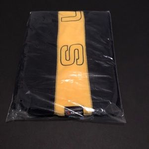 Supreme Navy/Yellow Polartec Scarf 🧣
